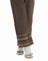 BROWN JACQUARD TROUSERS | JJLT-S-25-8011