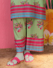 GREEN LAWN PRINTED TROUSERS