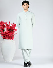 JADE GREEN BLENDED UNSTITCHED KAMEEZ SHALWAR FABRIC