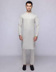 BEIGE BLENDED UNSTITCHED KAMEEZ SHALWAR FABRIC