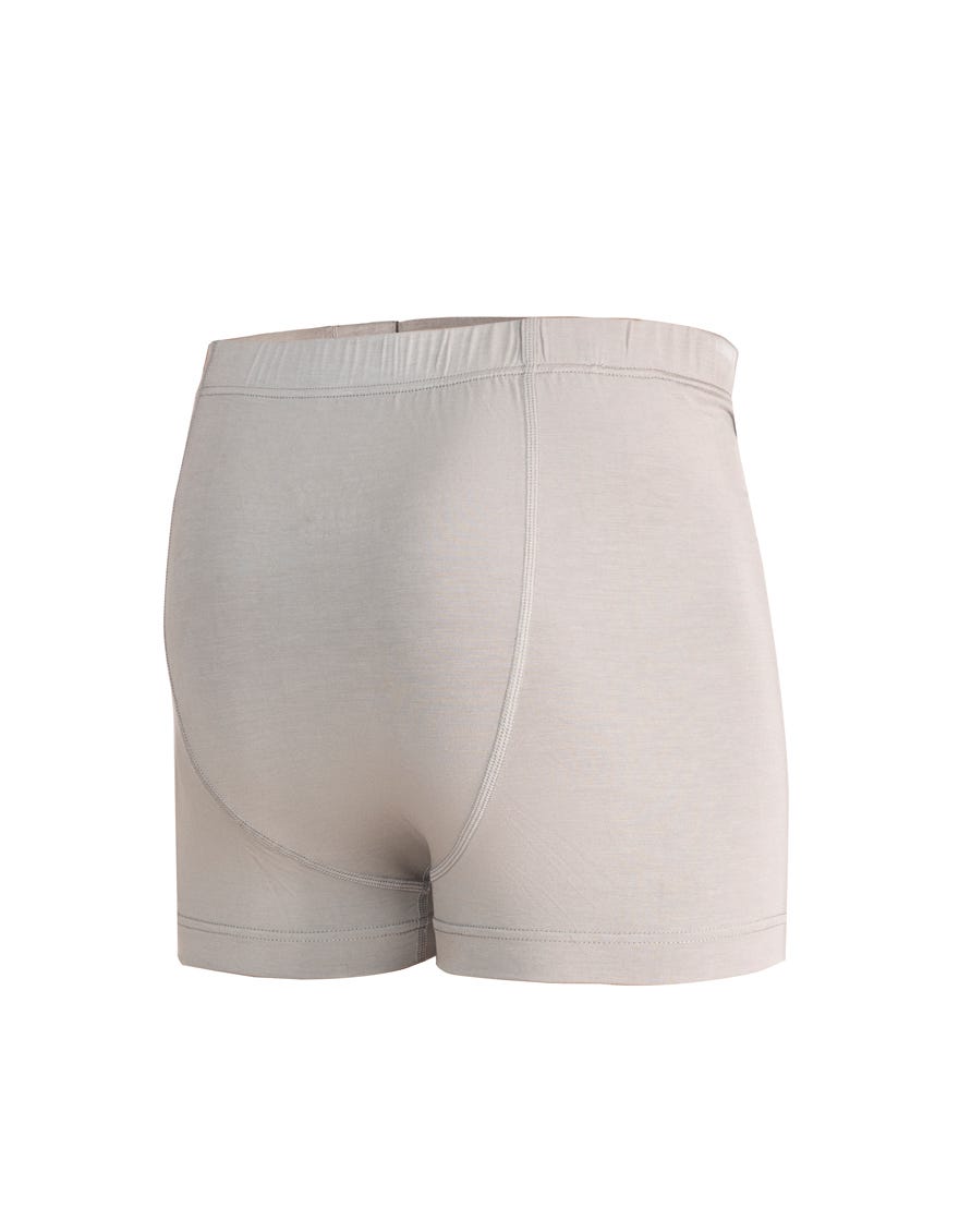 GREY & NAVY PACK OF 2 COTTON BOXER