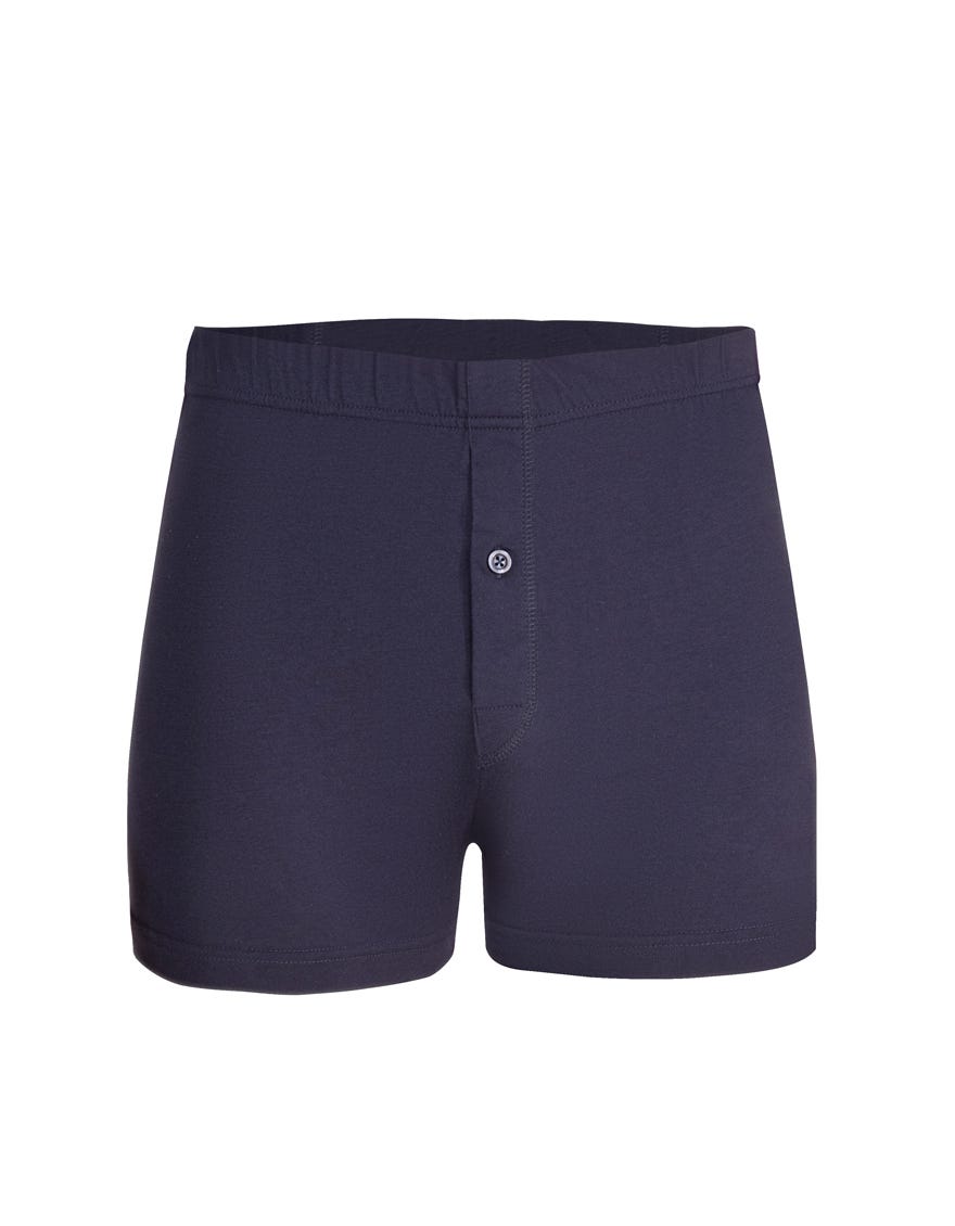 NAVY BLUE MODAL BOXER | JJUW-MBOXER