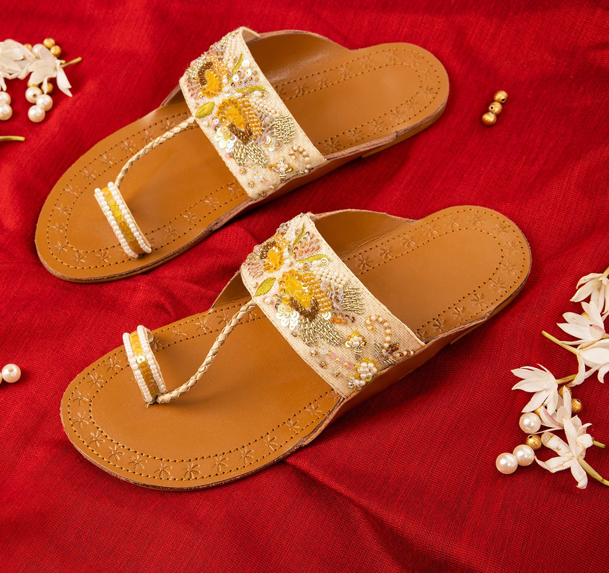 BEIGE CHAPPAL | JLFWC-22-002