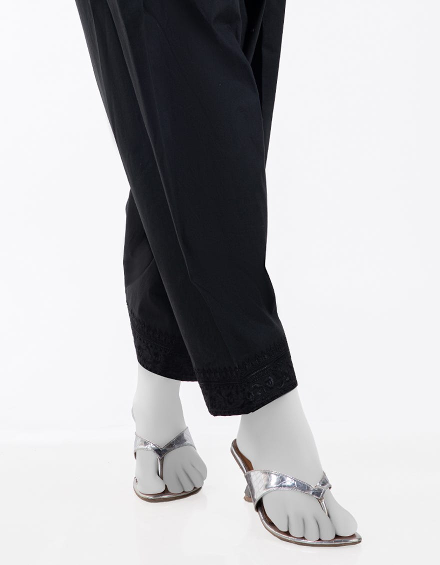 BLACK LAWN SHALWAR