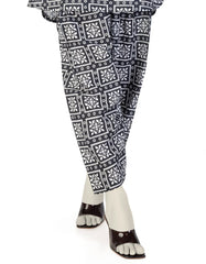 BLACK LAWN PRINTED SHALWAR