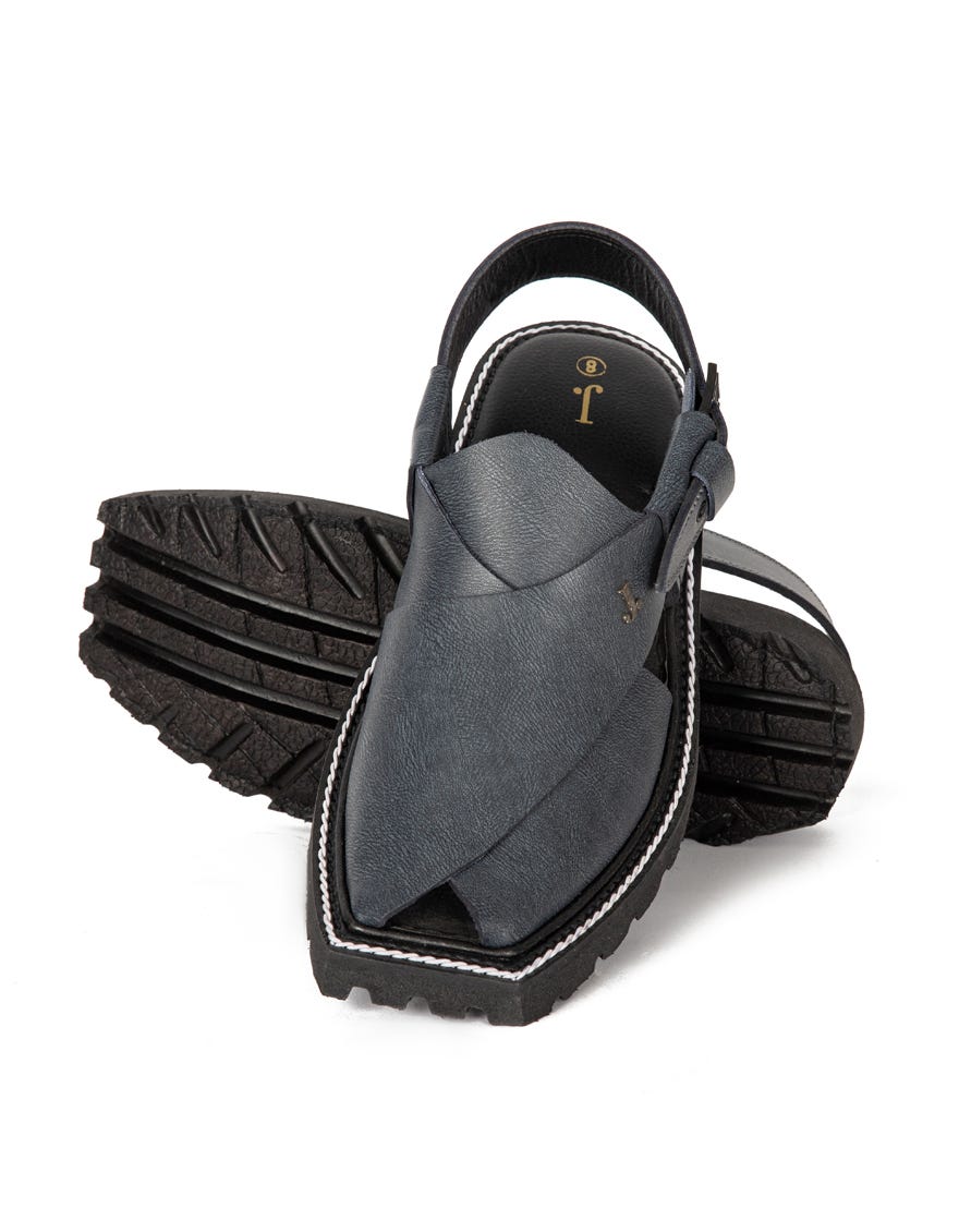 ASH GREY PESHAWARI SANDALS