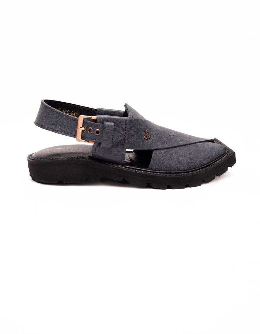 GREY PESHAWARI SANDALS
