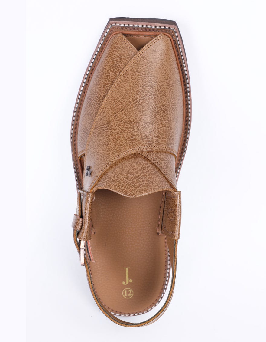 CORAL TREE PLAIN PESHAWARI SANDALS