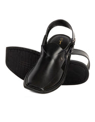 BLACK PESHAWARI SANDALS