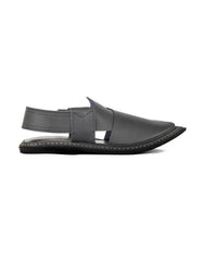 BLACK PESHAWARI SANDALS