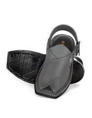 BLACK PESHAWARI SANDALS