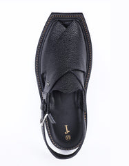 BLACK TRENDY PESHAWARI SANDALS