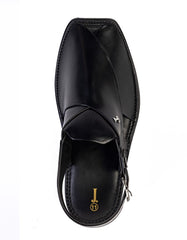 BLACK TRENDY PESHAWARI SANDALS