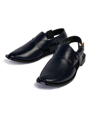 BLUE TRENDY PESHAWARI SANDALS