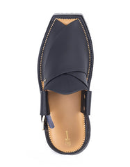 BLACK TRENDY PESHAWARI SANDALS