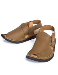 CAMEL BROWN TRENDY PESHAWARI SANDALS
