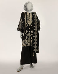 black-raw-silk-embroidered-stitched-3pc-jps264013s