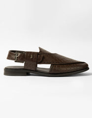 coffee-textured-peshawari-sandals-jpc023pesh
