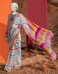 MULTICOLOR HANDWOVEN DYED SAREE | JSR-S-25-501