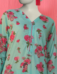 GREEN LAWN PRINTED KURTI