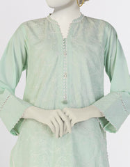 GREEN LAWN EMBROIDERED KURTI