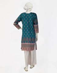 GREEN LAWN EMBROIDERED KURTI