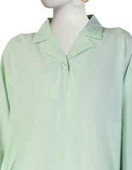 GREEN DOBBY EMBROIDERED KURTI | JJLK-S-JSS-25-468