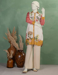MULTICOLOR LAWN DIGITAL PRINTED KURTI