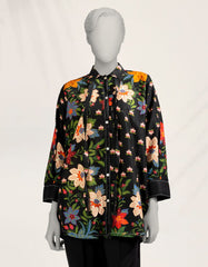 BLACK LAWN DIGITAL PRINTED KURTI