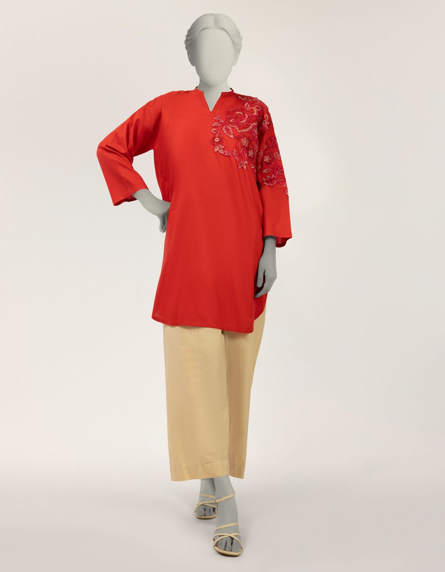 red-dobby-embroidered-kurta-jss26634s