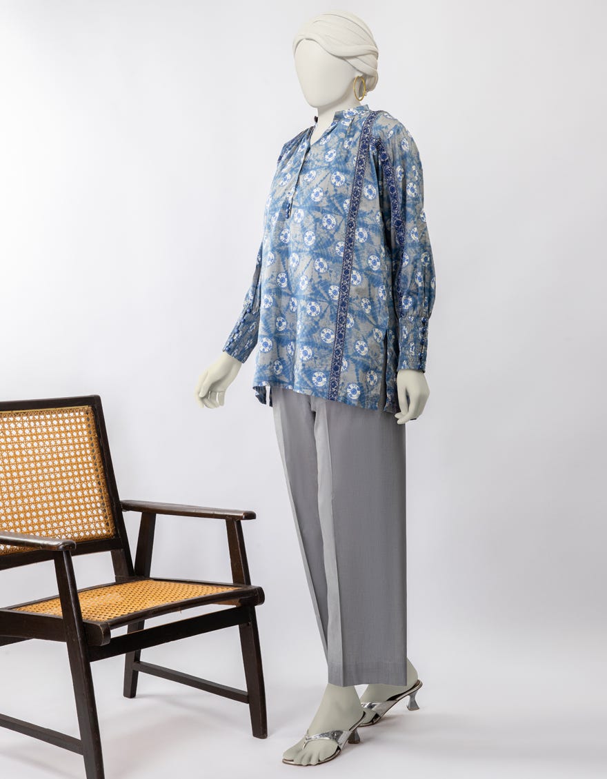 GREY LAWN EMBROIDERED 2PC STITCHED