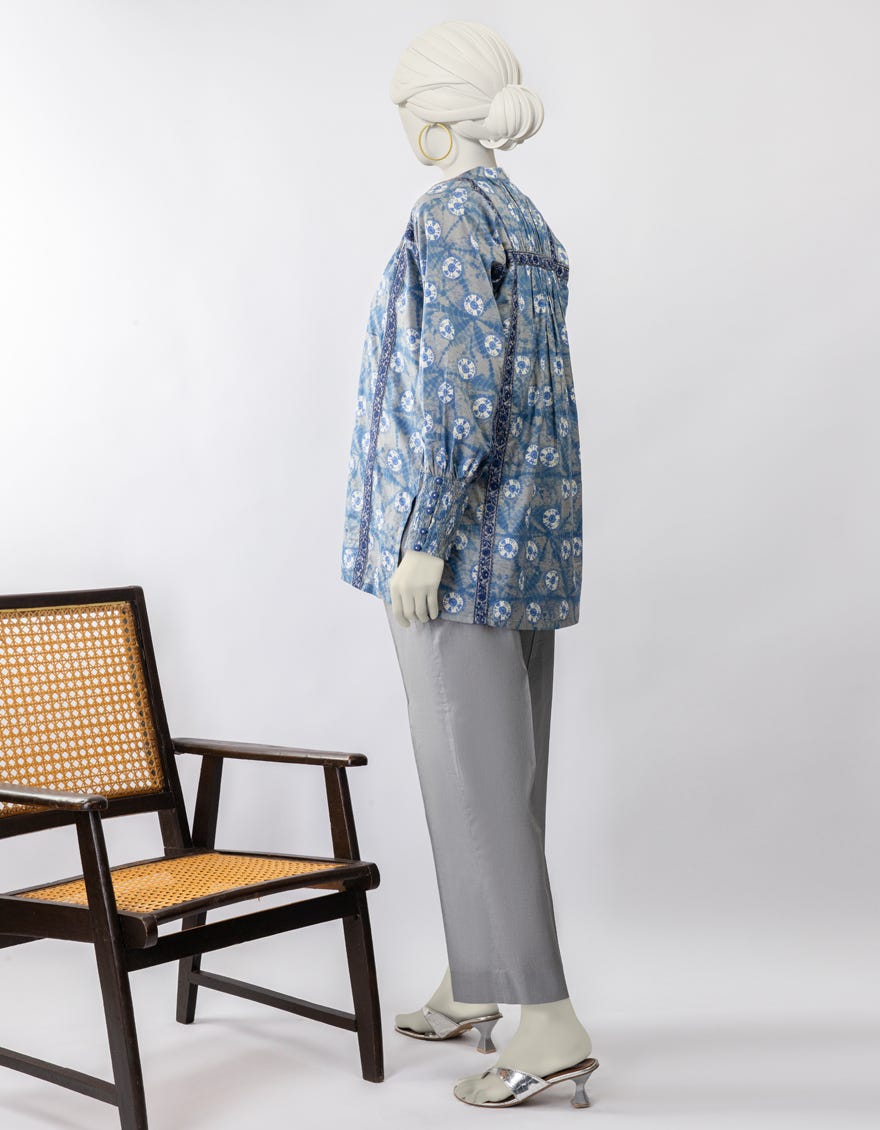 GREY LAWN EMBROIDERED 2PC STITCHED