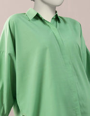 GREEN SLUB DYED 2PC STITCHED | JLAWN-S-JST-25-2095