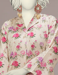 BEIGE LAWN DIGITAL PRINTED 2PC STITCHED | JLAWN-S-JST-25-2099