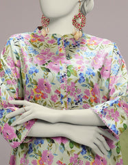 GREEN LAWN DIGITAL PRINTED 2PC STITCHED | JLAWN-S-JST-25-2100