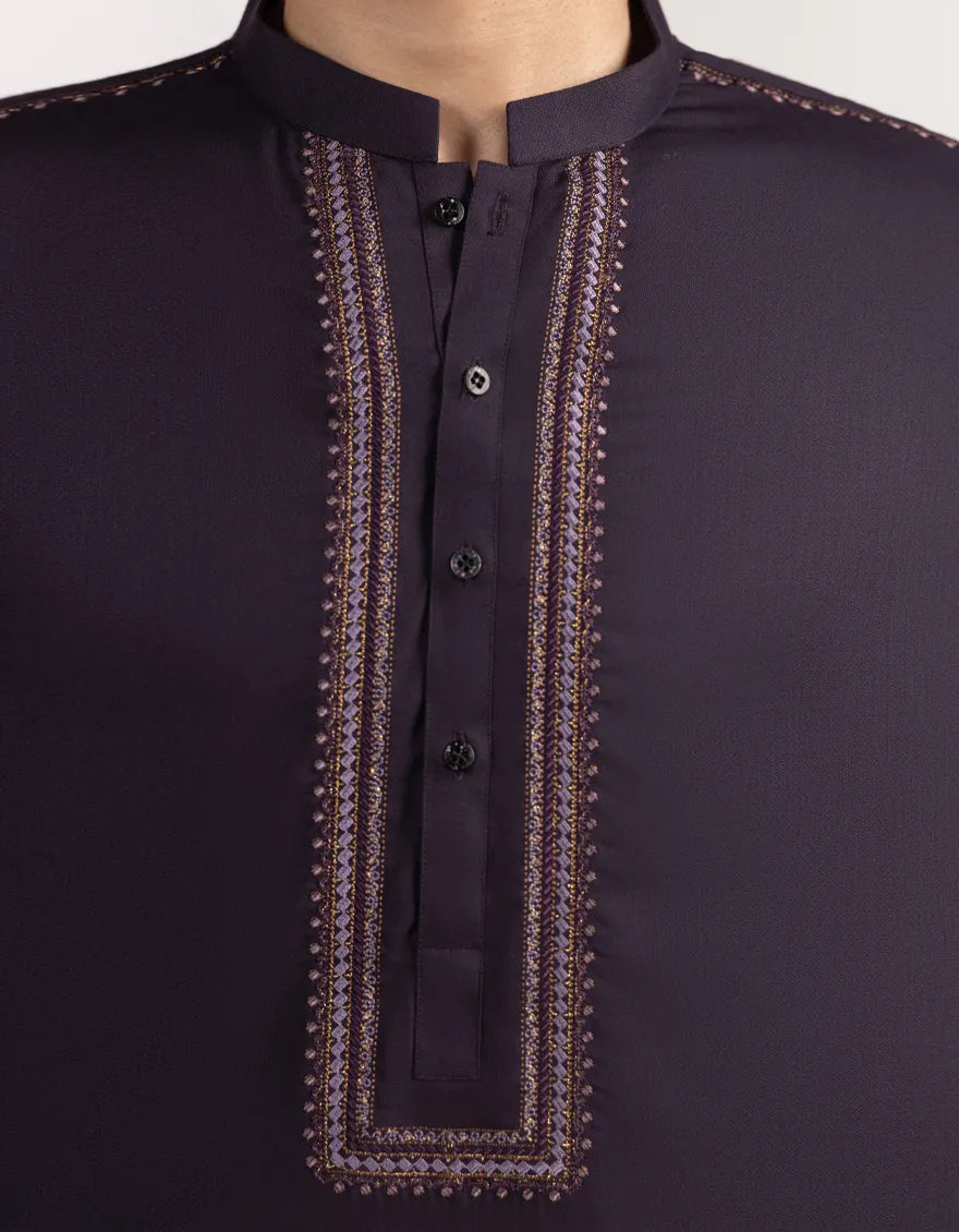 PURPLE FORMAL KURTA