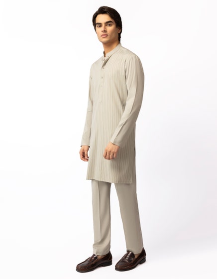 CEMENT CASUAL KURTA TROUSERS