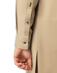 BEIGE CASUAL KURTA TROUSERS