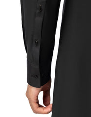 BLACKISH GREY SEMI-FORMAL KURTA TROUSERS