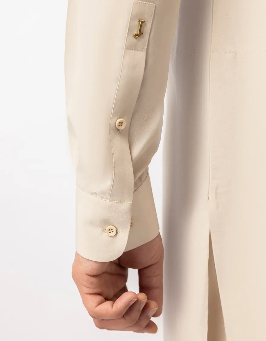CREAM SEMI-FORMAL KAMEEZ SHALWAR