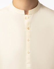 CREAM CASUAL KURTA TROUSERS