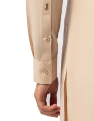 PEACH CASUAL KURTA TROUSERS