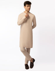 PEACH CASUAL KURTA TROUSERS