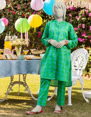 GREEN LAWN PRINTED KURTI | JYGK-S-JTS-25-4005