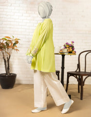 GREEN LAWN EMBROIDERED KURTI