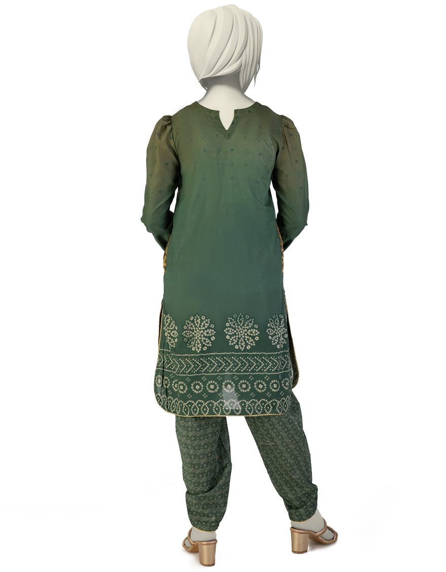 GREEN LAWN EMBROIDERED 2PC STITCHED
