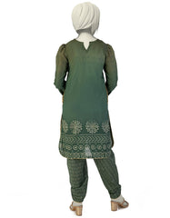 GREEN LAWN EMBROIDERED 2PC STITCHED