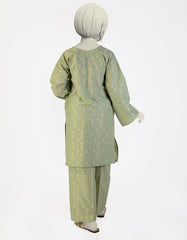 GREEN LAWN PRINTED 2PC | JGK-S-JTST-25-474