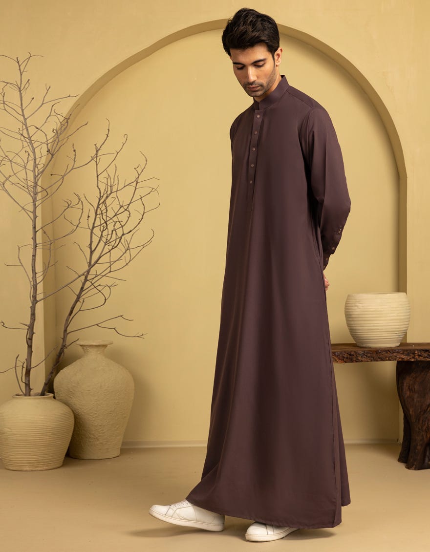 BROWN BLENDED JUBBA