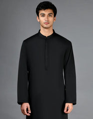 BLACK CASUAL KAMEEZ SHALWAR
